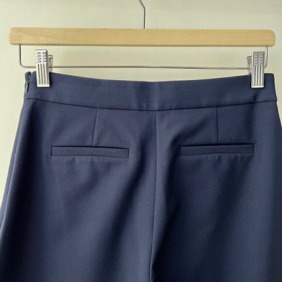 Rebecca Taylor wide legs crop Pants, Nany blue, Size 2 - Picture 6 of 12